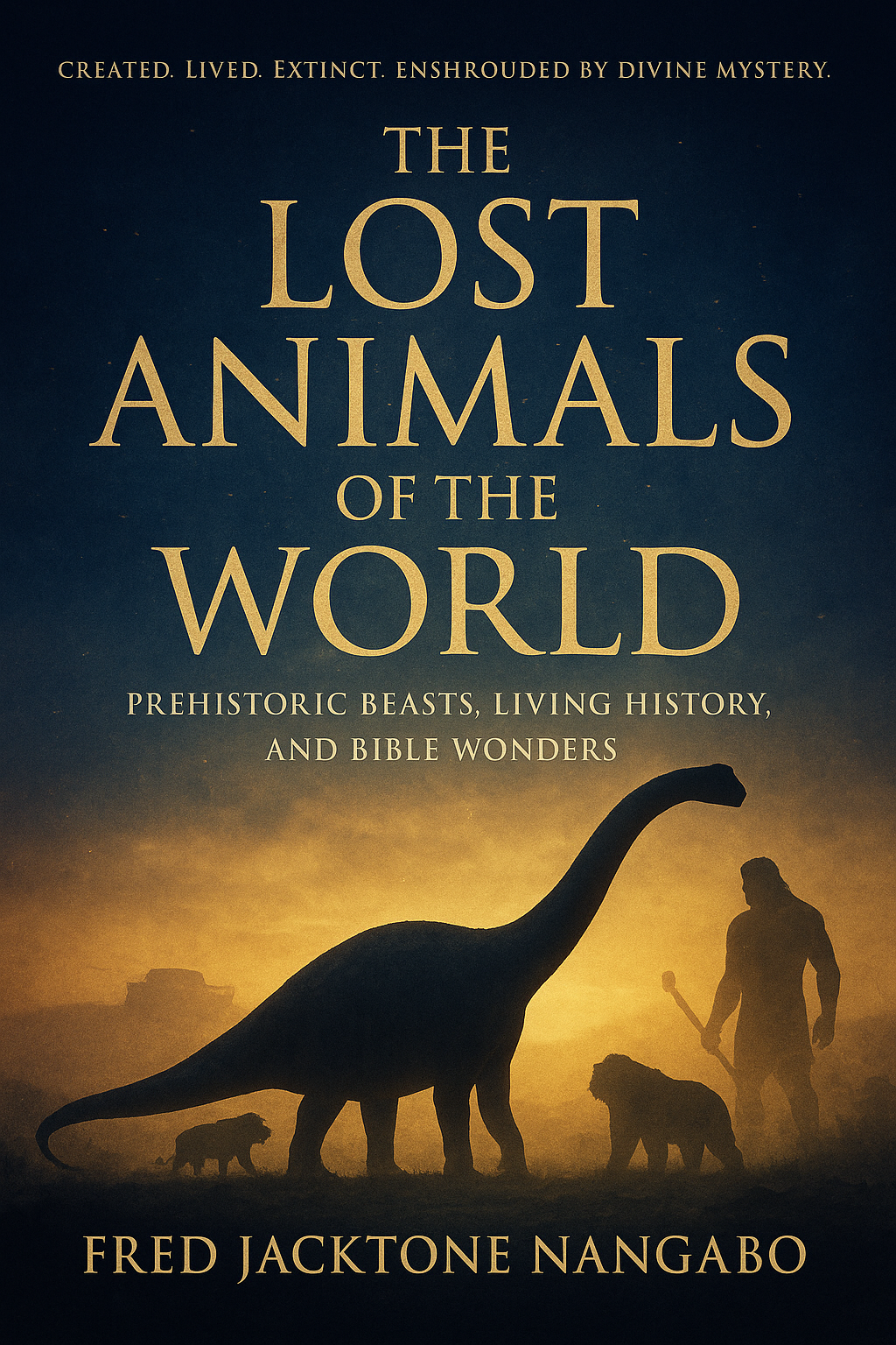 THE LOST ANIMALS OF THE WORLD cover